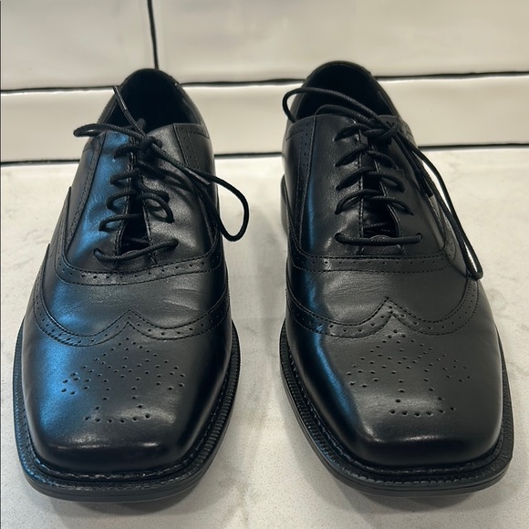 Red Wing Baxter 4790 Oxfords Black Wing Tip Leather Size 11 main image 12